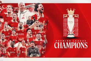 英伦之王！利物浦获顶级联赛第20冠 队史69冠力压曼联